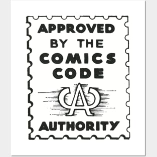 Comics Code Stamp Posters and Art